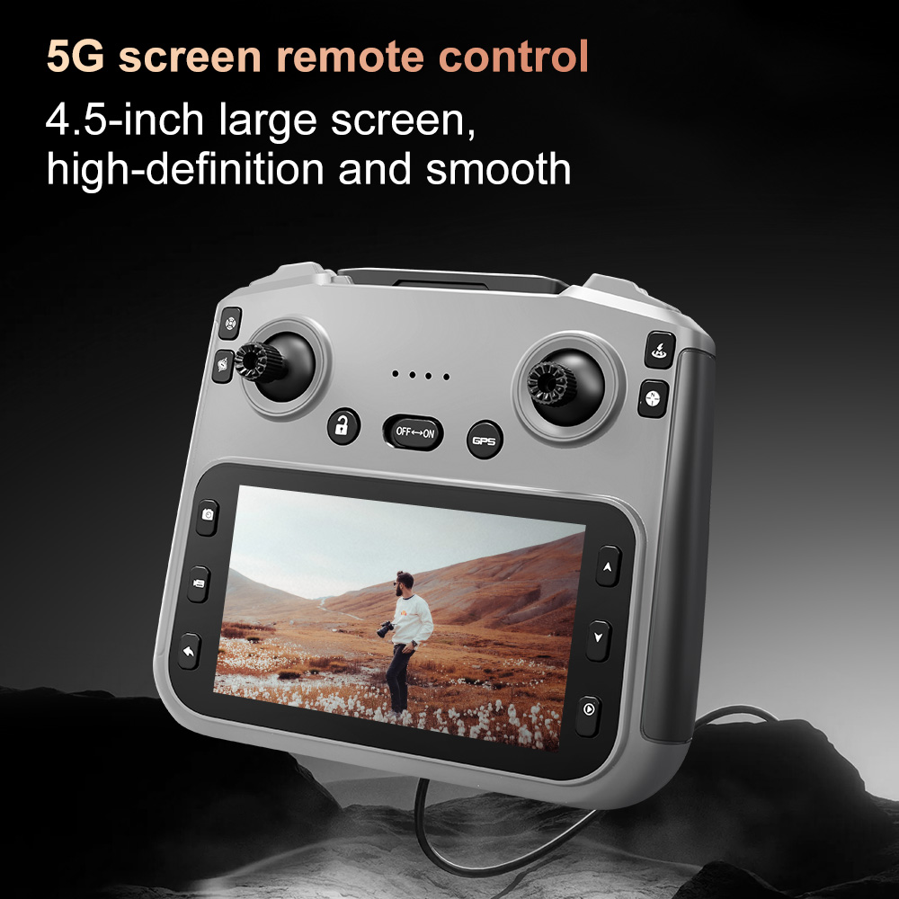Original V198MAX Foldable Quad - Drone Gps Mount recension och pris