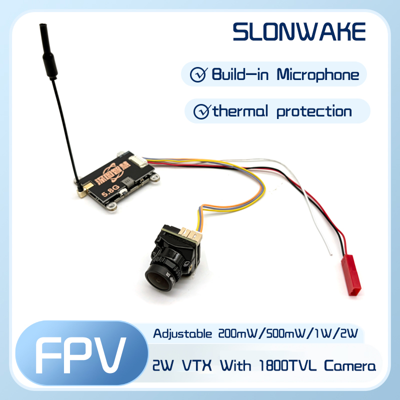 SLONWAKE 5.8G 56CH 2W transmit - Drone Transmitter recension och pris