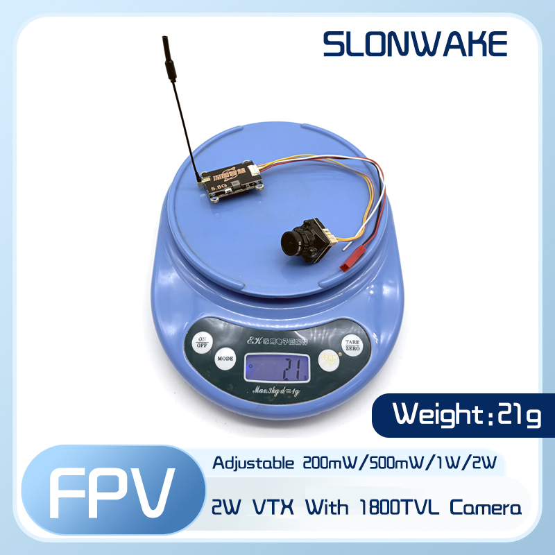 SLONWAKE 5.8G 56CH 2W transmit - Drone Transmitter recension och pris