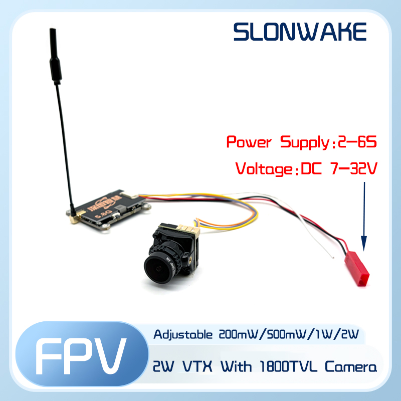 SLONWAKE 5.8G 56CH 2W transmit - Drone Transmitter recension och pris