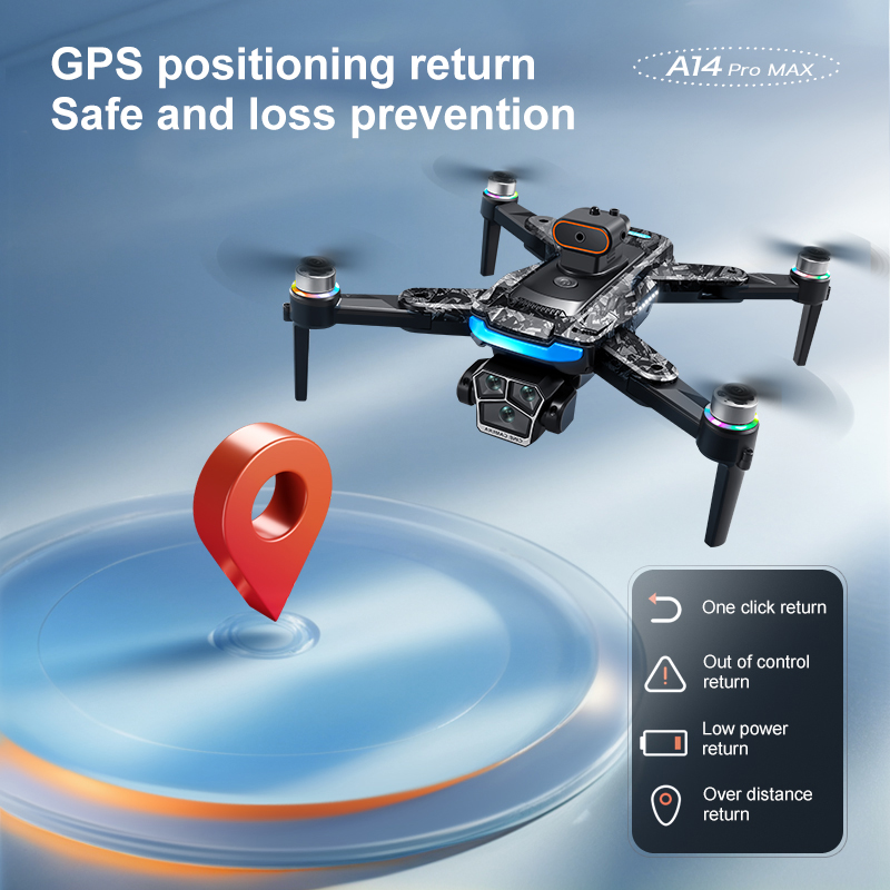 2026 A14 Pro Max Gps Drone Bru - Drone Gps Mount recension och pris