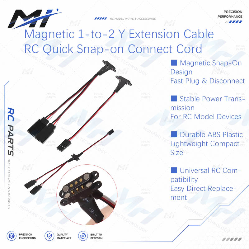 Magnetic 1-to-2 Y Extension Ca - Drone Battery recension och pris